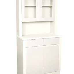 Steel 32in Modular Treatment Cabinet w/ 2 Doors & 2 Drawers