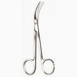 Northbent Stitch Scissors 4-3/4 in Curved, Light Pattern