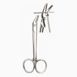 Roger Wire Scissors 4-3/4 in Angled to Side