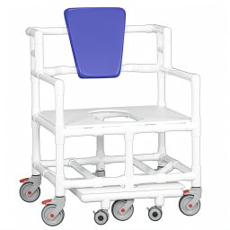 Bariatric Shower Chair w/ Slide Footrest 900 lb Capacity