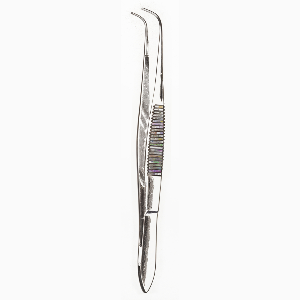 Eye Dressing Forceps Fully Curved Extra Fine Serrated 4 in