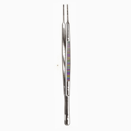 Gerald Dressing Forceps Serrated Tips 7 in