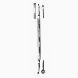 Comedone Extractor Double Ended Lancet & Cap 6
