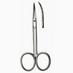 Cuticle Scissors Curved, 3.50 in