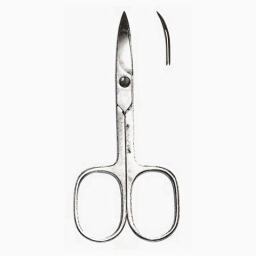 Nail Scissors Straight 3.5in
