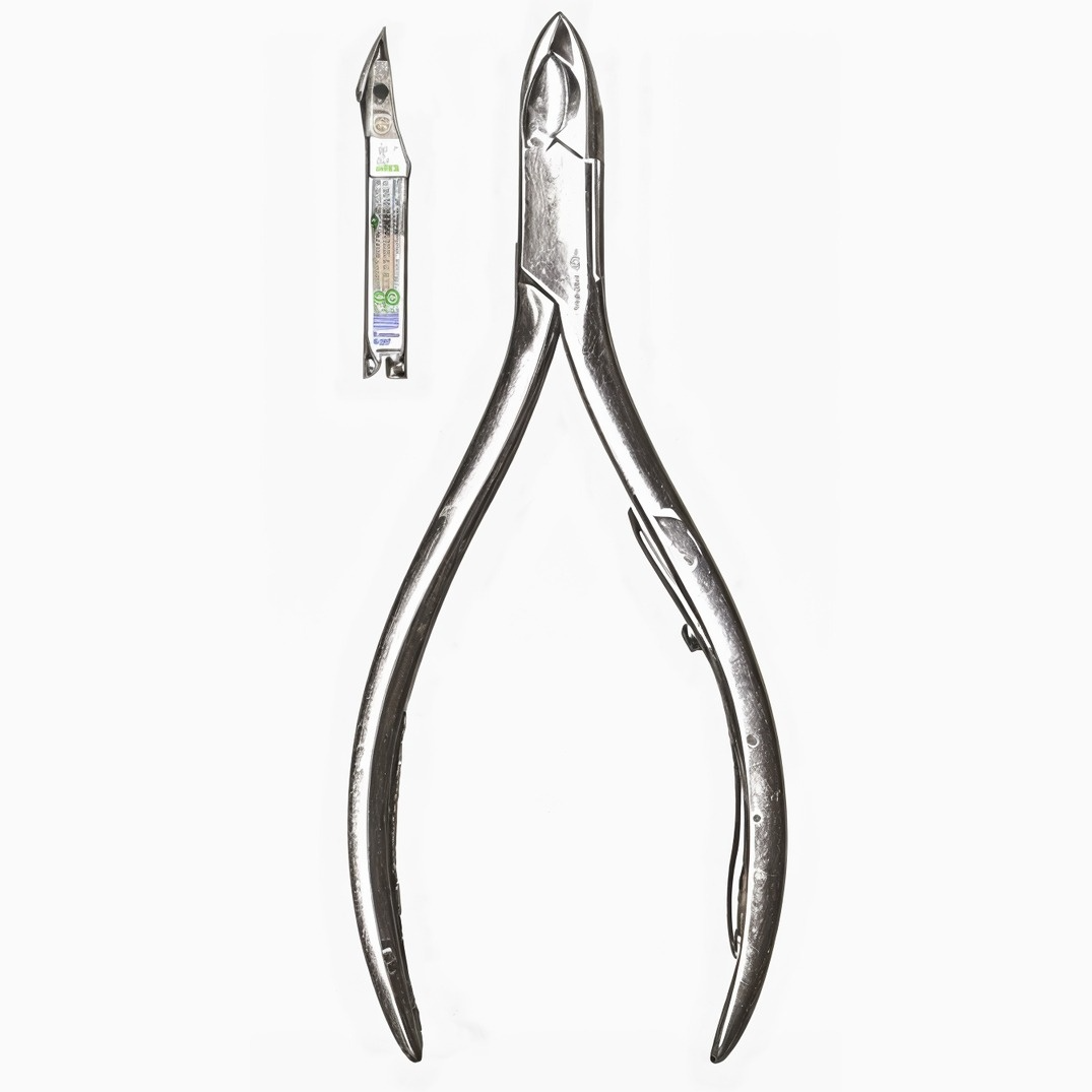 Cuticle Nippers Convex Chrome 4.5 in