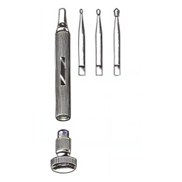 Finger Nail Drill w/3 Drill Points 4in