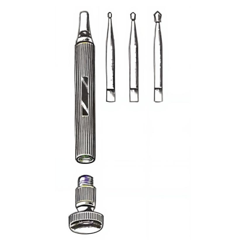 Finger Nail Drill w/3 Drill Points 4in