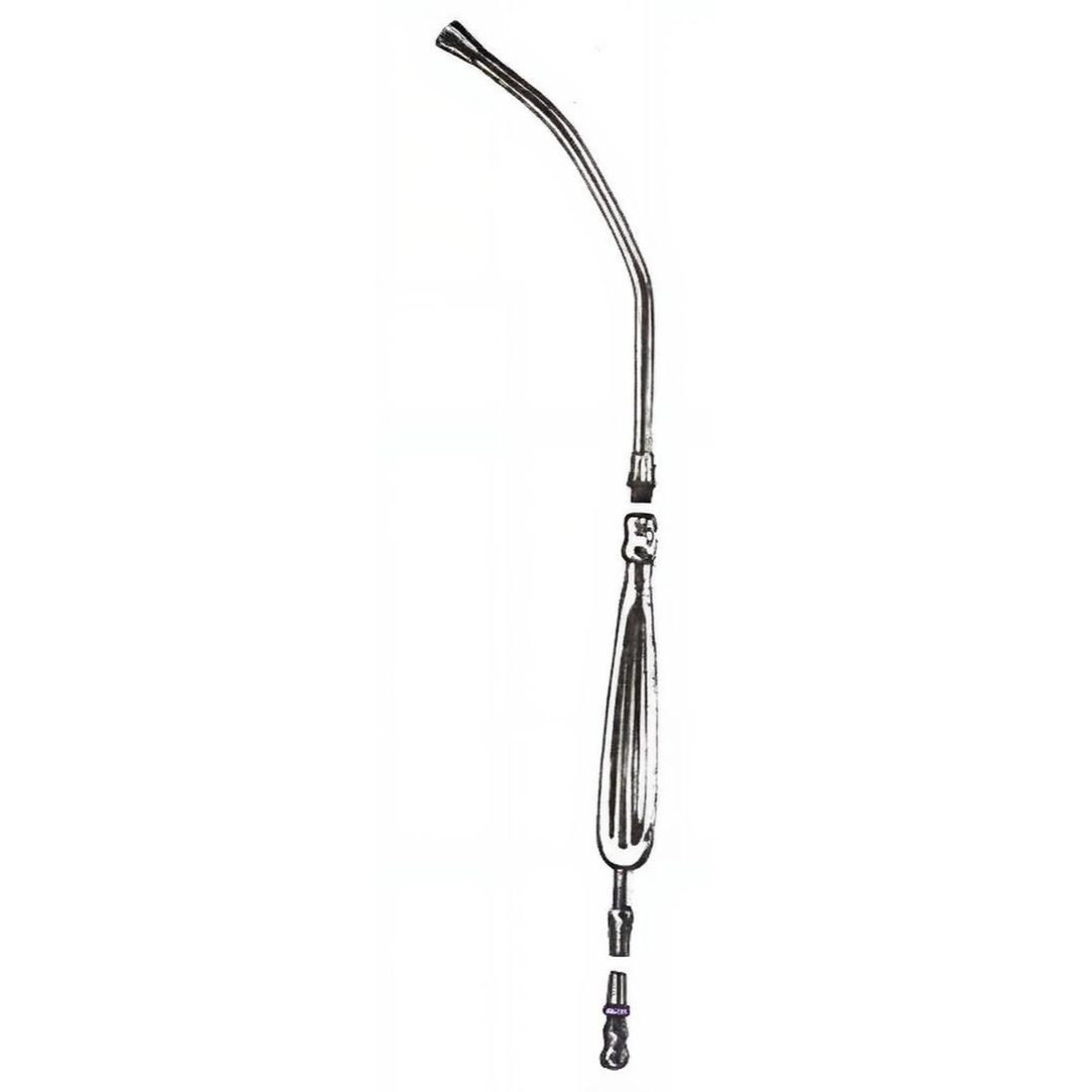 Yankauer Suction Tube w/ Detachable Handle, 9 in