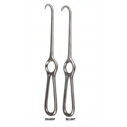 Volkman Hook Retractor Blunt Point 15mm Deep 9in