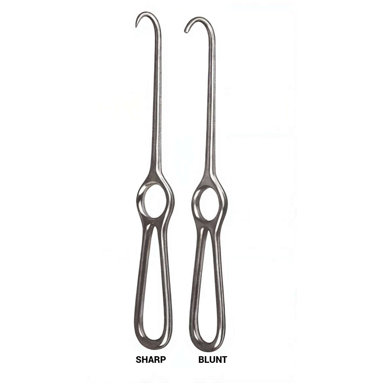 Volkman Hook Retractor Blunt Point 15mm Deep 9in