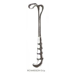 Richardson Retractor 9.5in w/1.25in x 1in Grip Handle