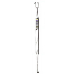 Cotte Knife Guide and Retractors 8in Double End Ball Tip Prongs 10mm & 5mm Wide