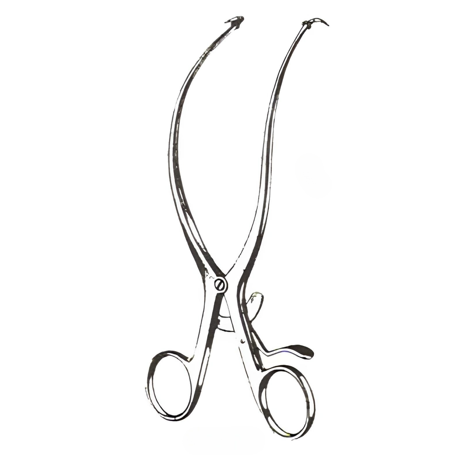 Gelpi Retractor 6.75in w/Ball Stops & Grip Lock