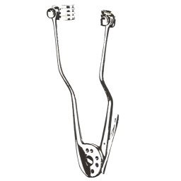 Crotti Retractor 7.5in w/Swivel Blade Sharp