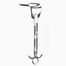 Balfour Center Blade For Retractor Extra Deep Model 2.75in x 4in