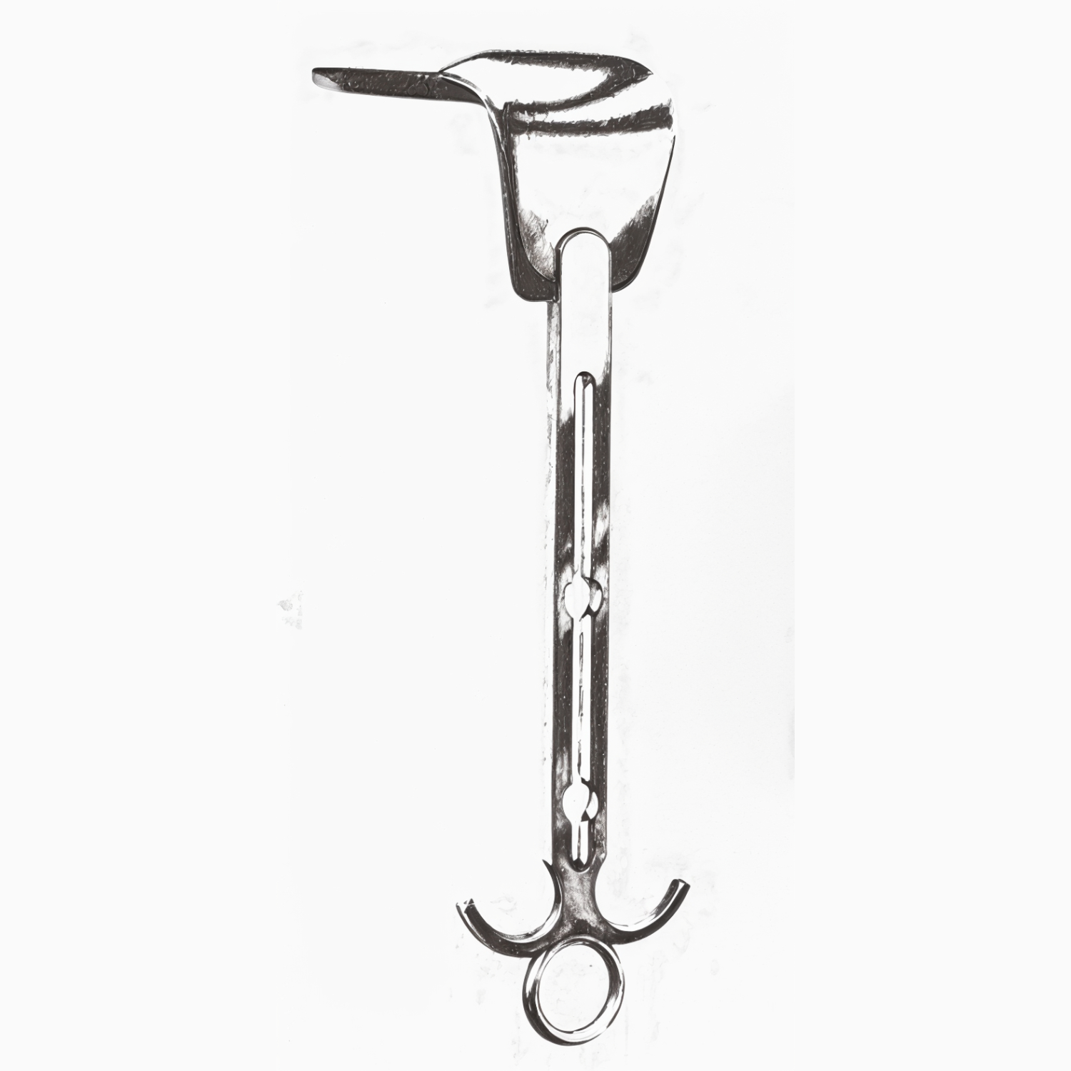Balfour Center Blade For Retractor Extra Deep Model 2.75in x 4in
