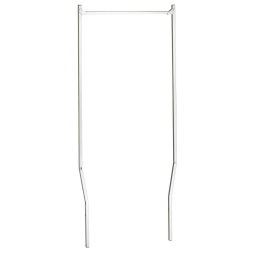 Large Double Pole Rack for 100 and 96 Series Carts