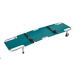 Lightweight Aluminum Easy Fold Wheeled Stretcher
