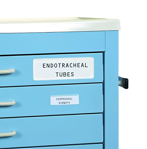 Medical Cart Accessory Label Holder 12 CT - 7in x 2in