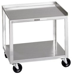 Stainless Steel Cart w/ 2 Shelves