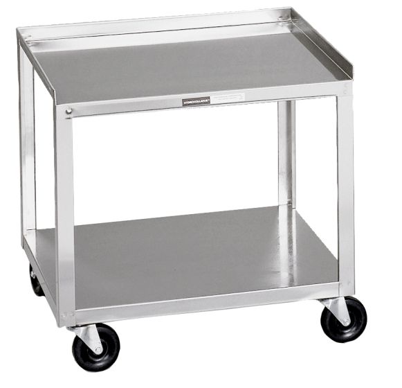 Stainless Steel Cart w/ 2 Shelves