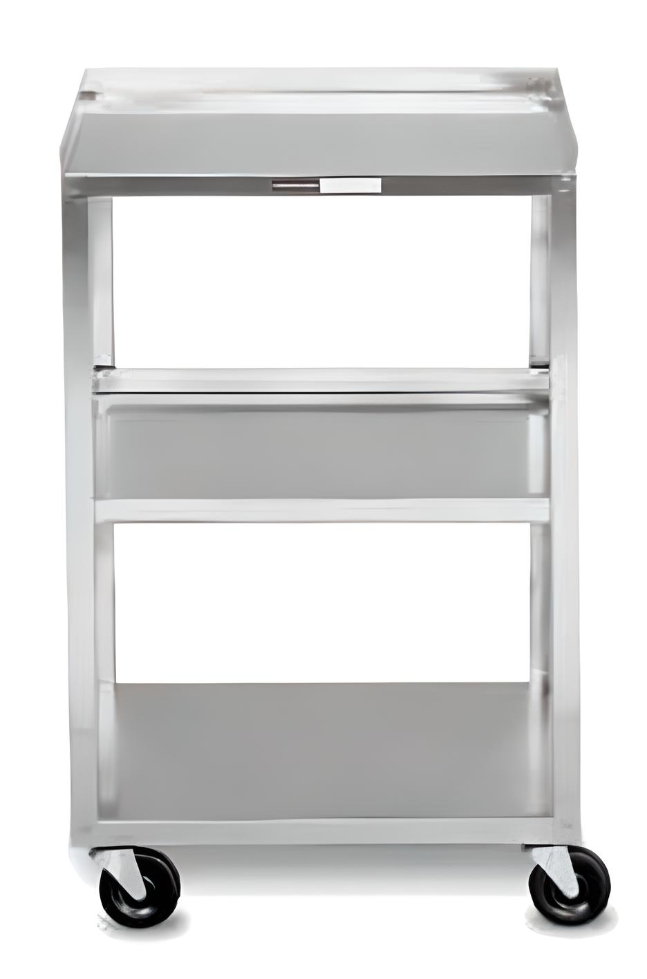 Stainless Steel Cart w/ 3 Shelves
