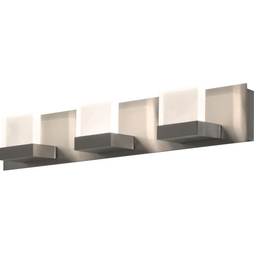 Square LED Vanity Wall Mount Light Fixture w/ 3 or 4 Lights - Image 2