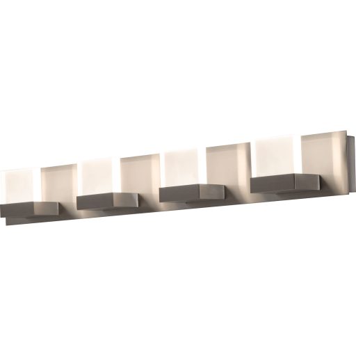 Square LED Vanity Wall Mount Light Fixture w/ 3 or 4 Lights - Image 4