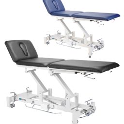 Electric Hi-Lo Treatment Table w/ 3 Sections & Contoured Face Opening