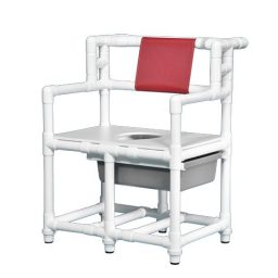 Bariatric Commode Chair w/ Removeable Pail 700 lb Capacity