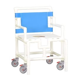 Bariatric Shower Chair w/ Large Seat 550 lb. Capacity