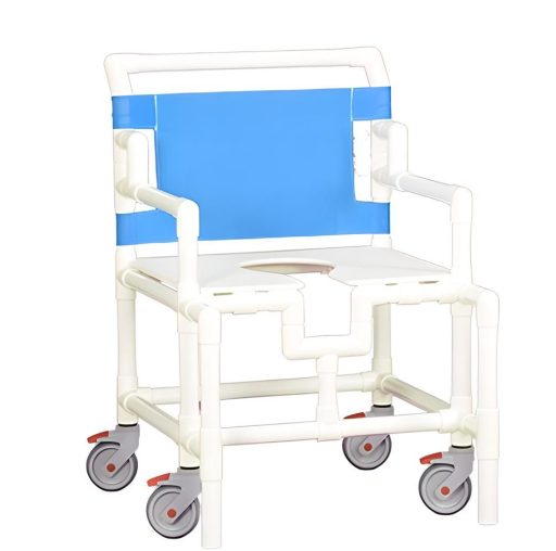 Bariatric Shower Chair w/ Large Seat 550 lb. Capacity