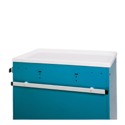 Steel Standard Cart Back Rail Accessory