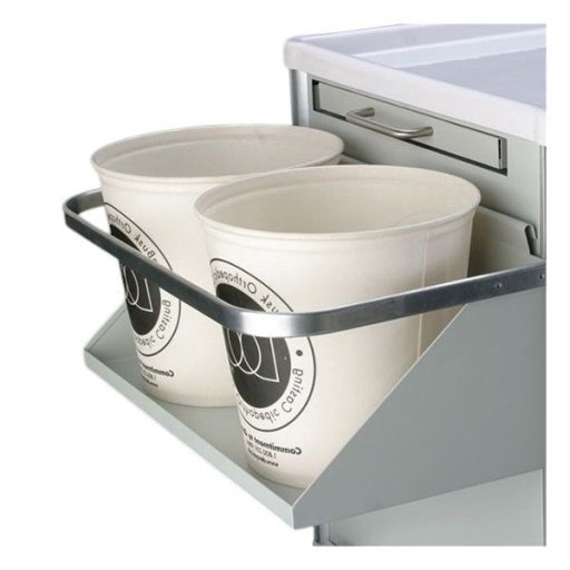 Side Mounted Cast Bucket Holder Shelf Accessory