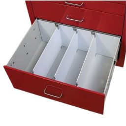 Steel Cart Large Cut & Clip Divider System for 9in H Drawers