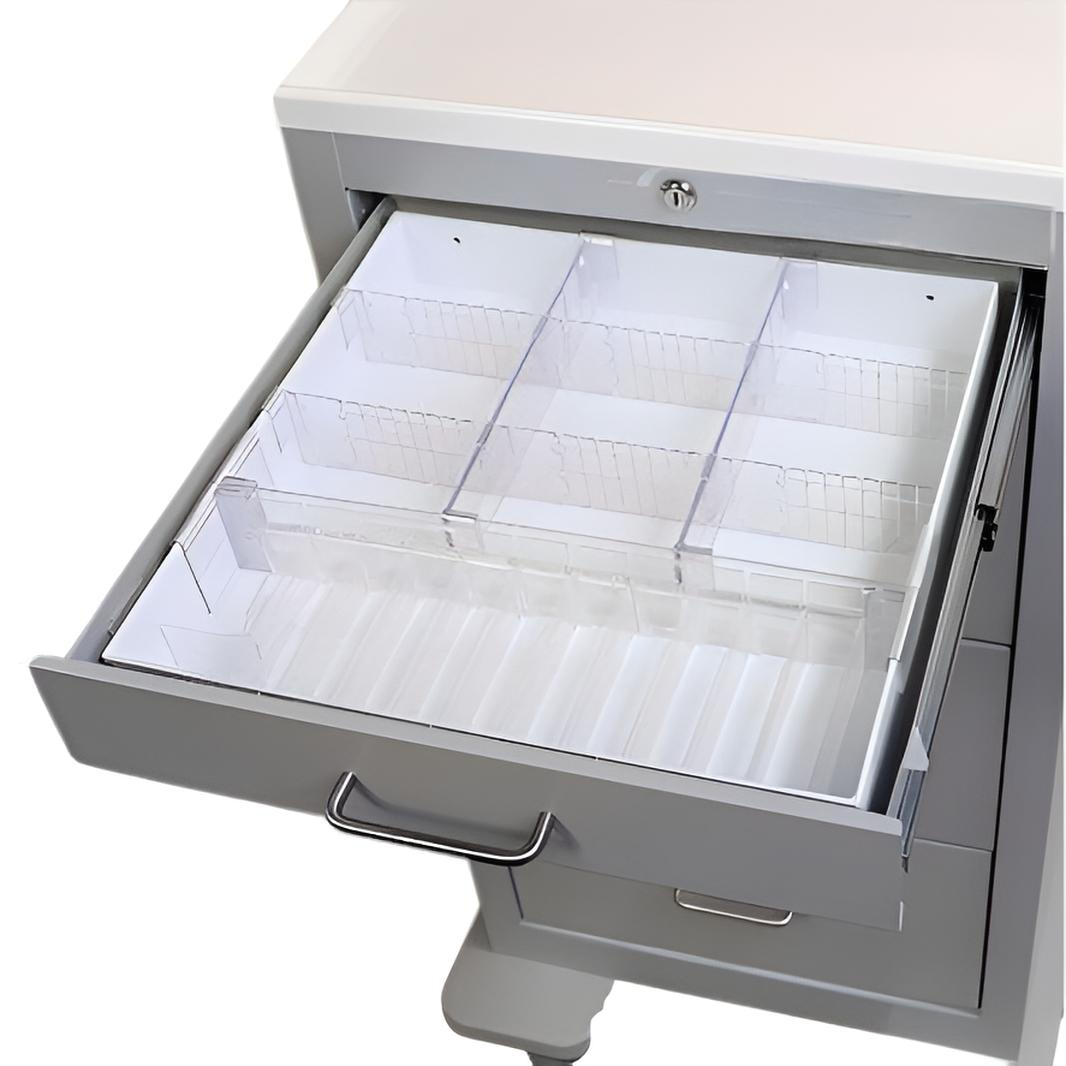 Junior Cart Ampule Holder Divider Tray System