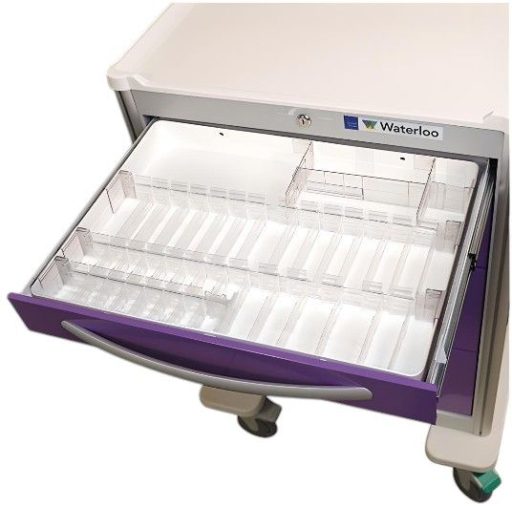 3in Ampule Holder Divider Tray System