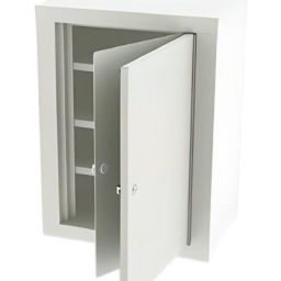 Double Door Narcotic Cabinet w/ 2 Locks & 3 Shelves
