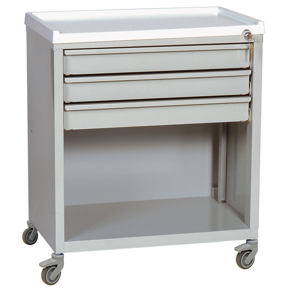 Mini Economy Treatment Cart w/ 3 Drawers - Image 2