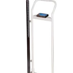 Electronic Physician Scale w/ Handrail & Height Rod