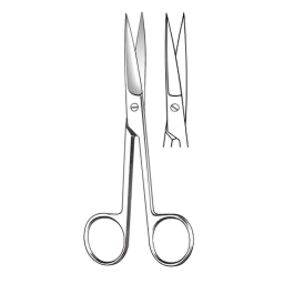 Straight Operating Scissors 4-1/2 Sharp/Sharp 