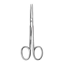 Straight Knapp Iris Scissors Sharp/Blunt 4in