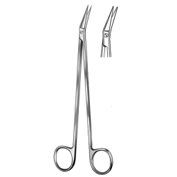 Angled Potts-Smith Operating Scissors 25° 7-1/2in