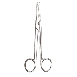 Straight Mayo-Noble Dissecting Scissors w/Rounded Blades 6-1/2in
