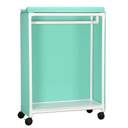 Large Garment Rack w/ Hanging Bar & 10 Dividers