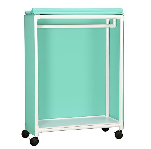Large Garment Rack w/ Hanging Bar & 10 Dividers