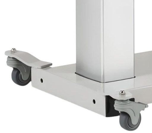Heavy Duty Locking Casters w/ Rubber Wheels 3in