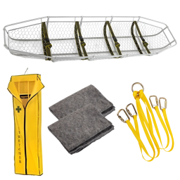 Standard Lightweight Splint Basket Stretcher Kit with Storage Cover