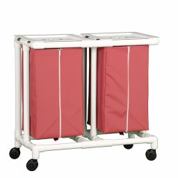 Select Line Double Linen Hamper Cart w/o Foot Pedals
